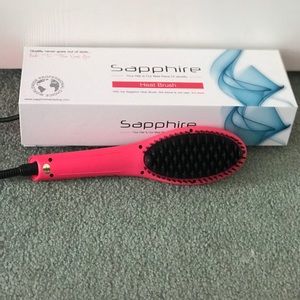 hair straightening heat brush